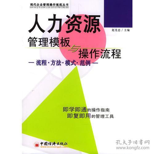 人力资源管理模板与操作流程